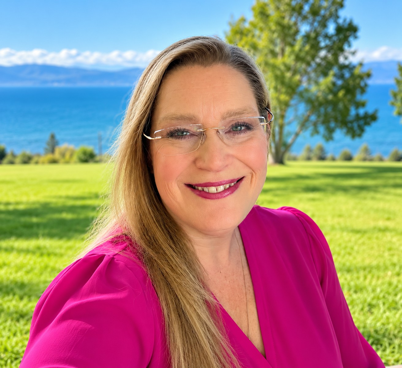 Portrait of Hope Frost, small business owner of Fox Oilfield Driver Solutions LLC