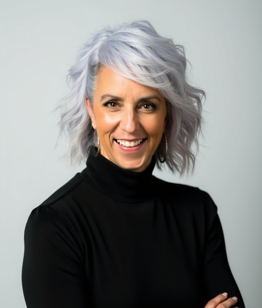 Portrait of security consultant Lori Bertrand