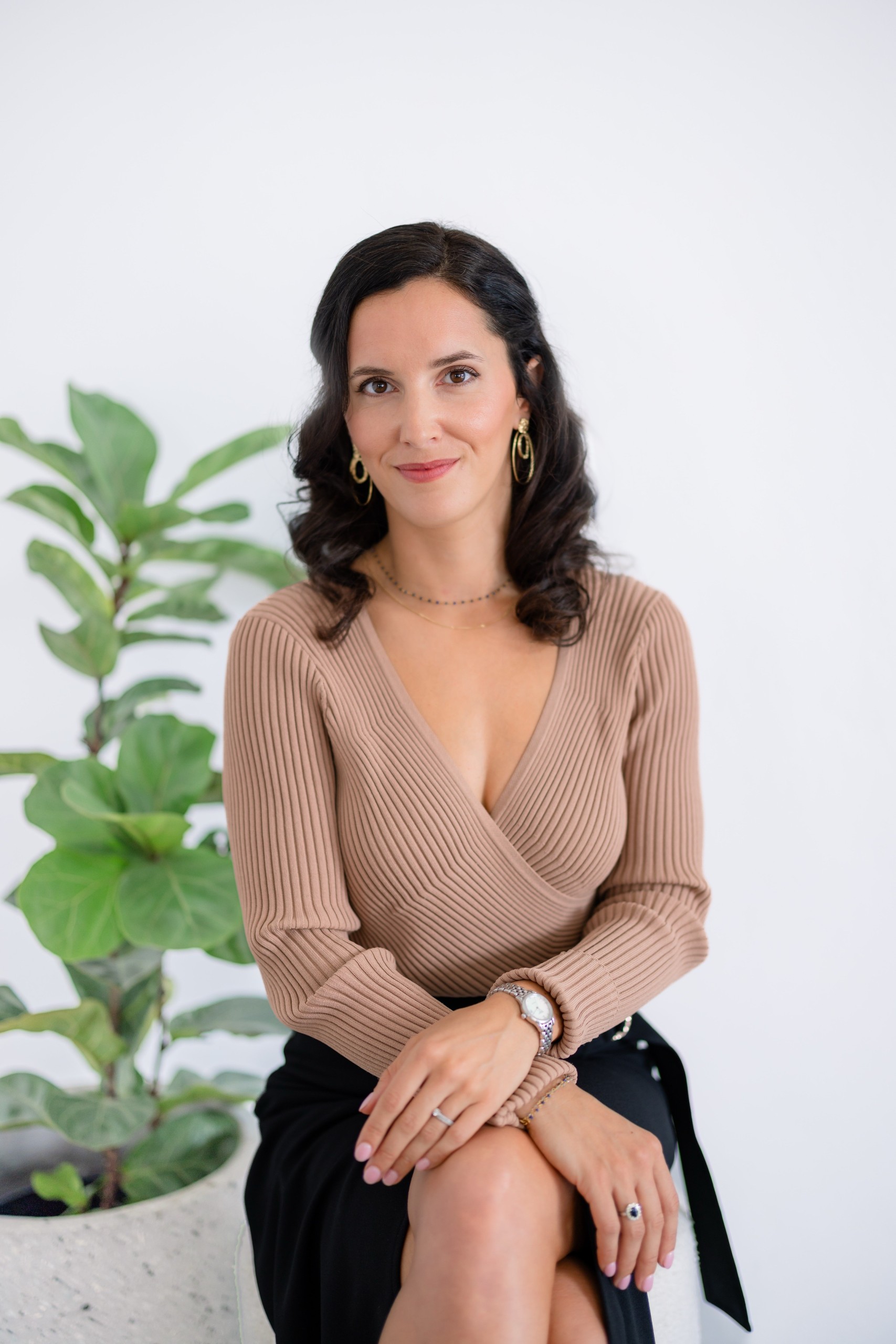Portrait of beauty brand and marketing leader Lison Cantelou Cucco