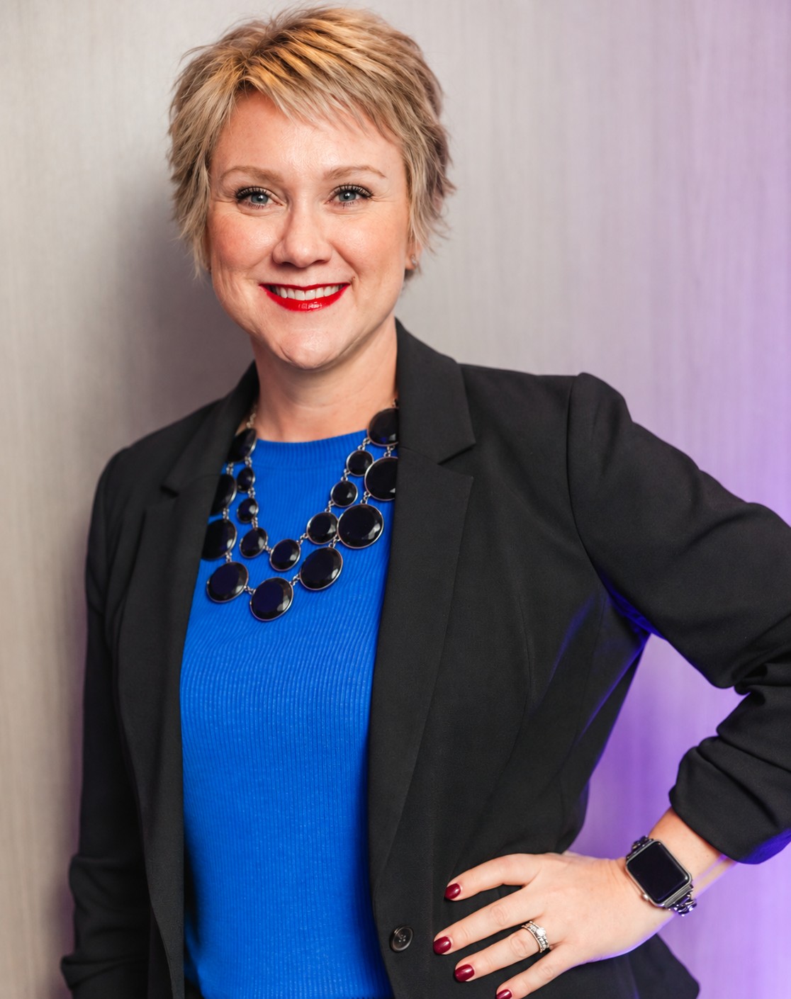 Portrait of energy efficiency and business development professional Keely Mallory