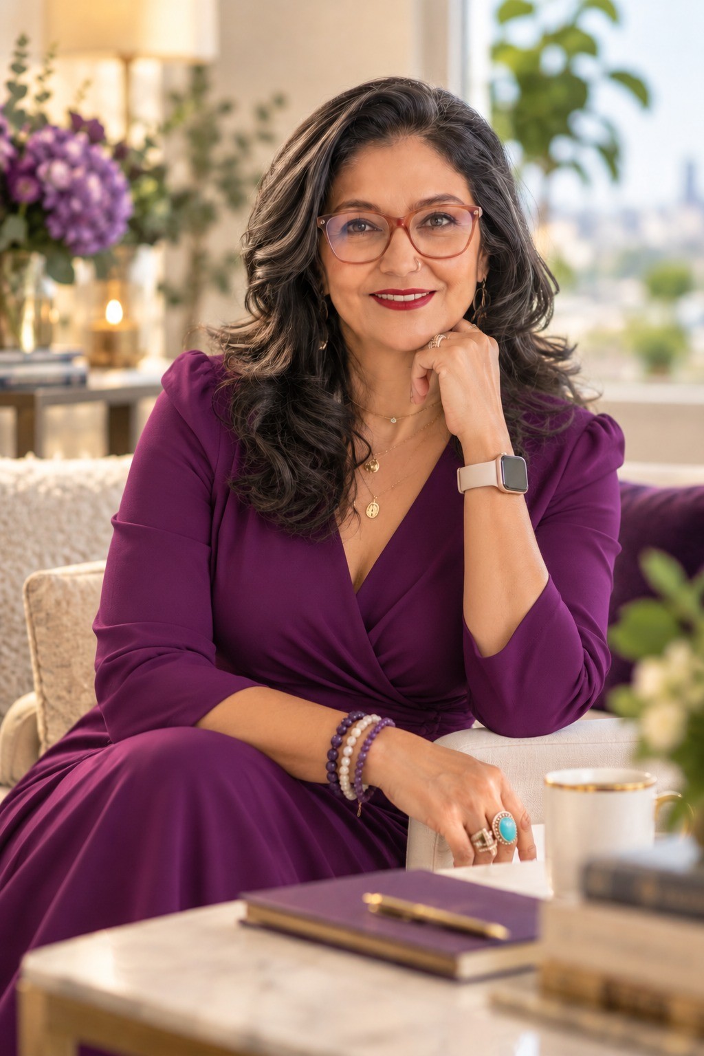 Portrait of Yadira Gonzalez Munoz, Founder and CEO of I Am. Magazine International