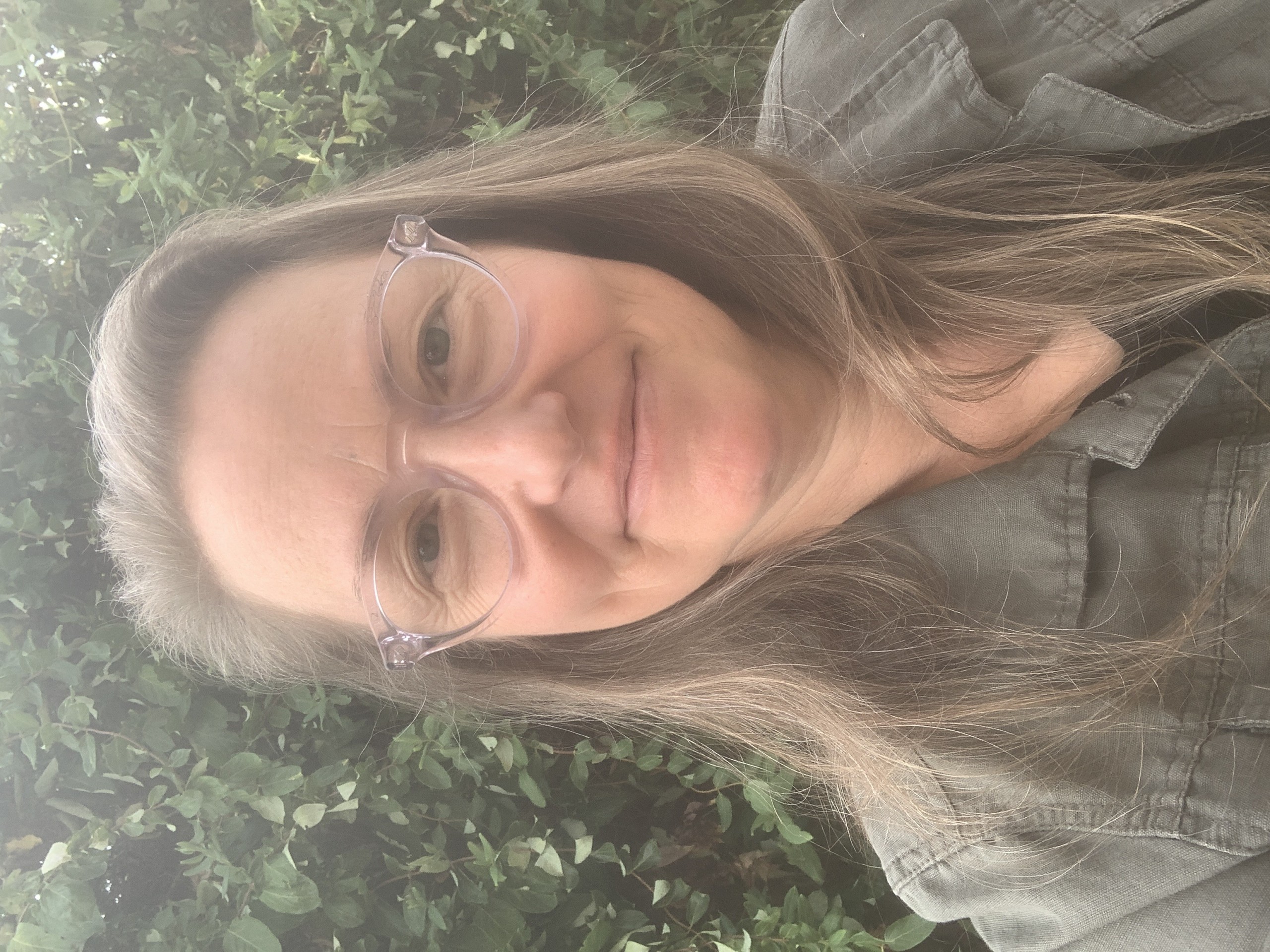 Portrait of artist, adventurer, educator, and Rosie’s Eyes founder Christy Georg